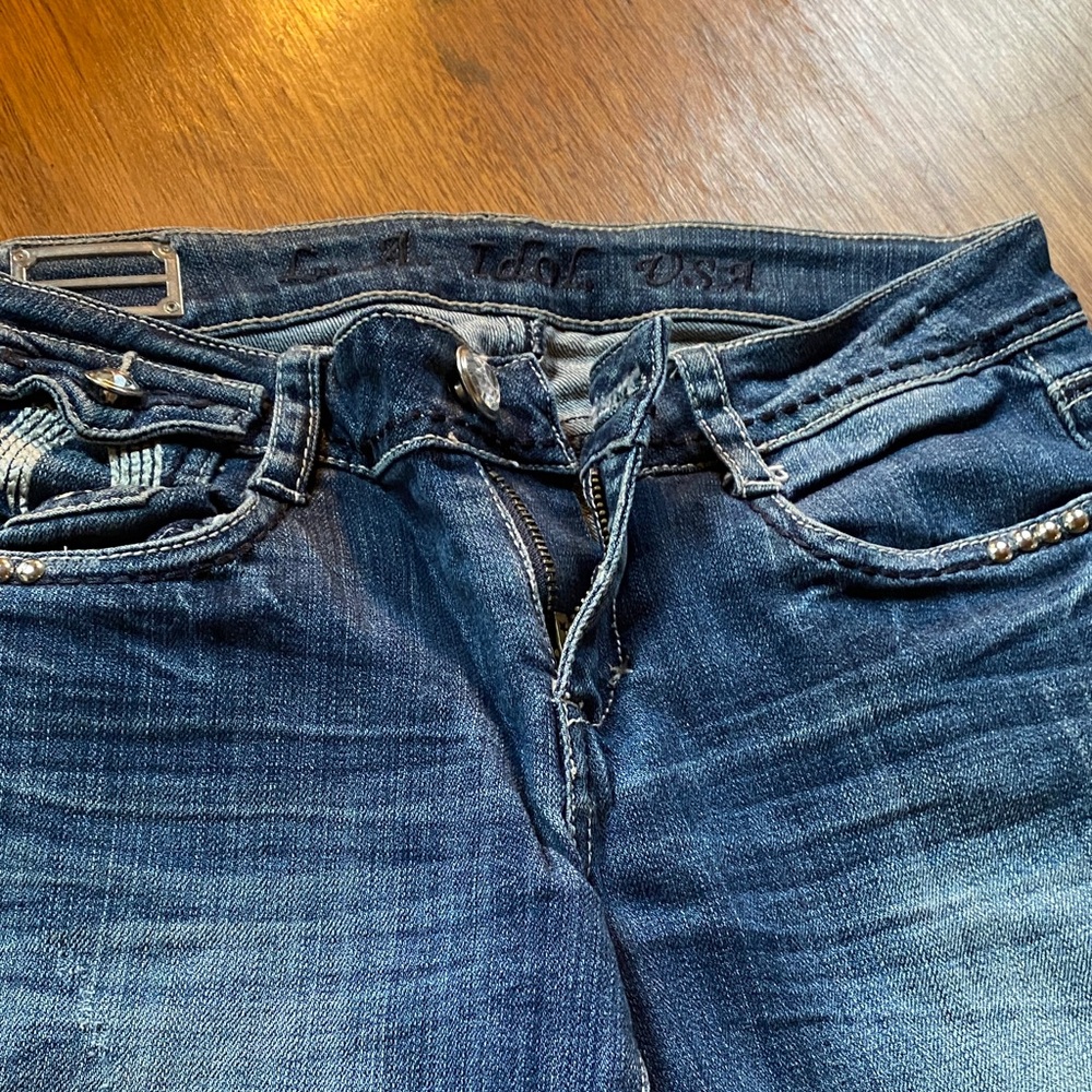 L.A. Idol Dark Blue Skinny Jeans